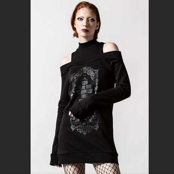 Killstar cold shoulder tunic - Picture 1 of 13